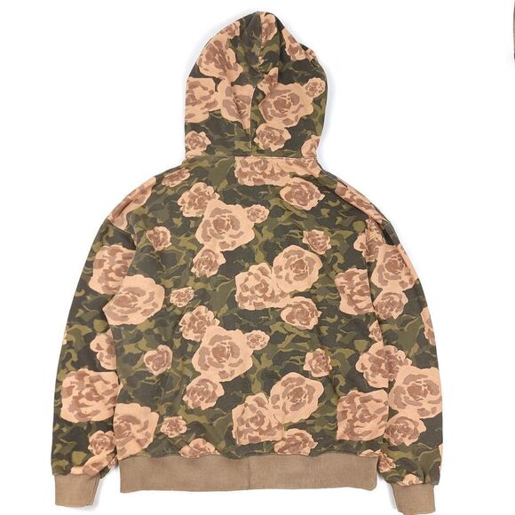 FREE PEOPLE Its A Vibe Oversized Fleece Hoodie Sweater in Earth Rose Combo Small - Picture 7 of 8